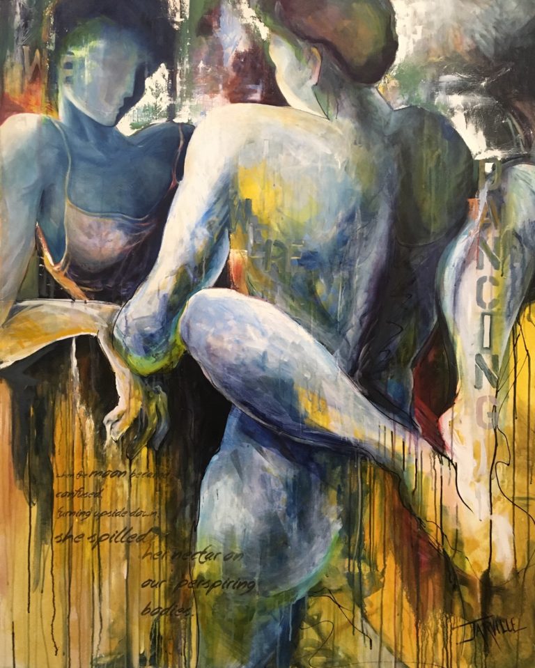We Were Dancing #6 by J.Jarville 60”x48”