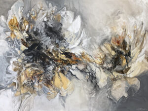 Forward Through The Frost, Mixed Media, 36x48 by J.Jarville