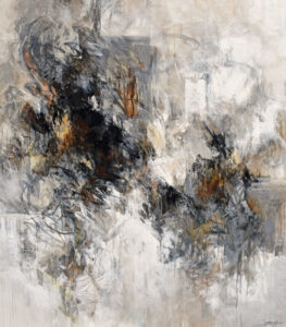 Sugar And Spice, Mixed Media, 60x54 J. Jarville SOLD