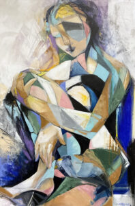 Multi-Faceted, 36x24 painting by J.Jarville