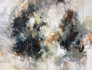 A Celebration Of Growth 48x60, painting by Jeanette Jarville