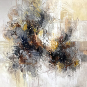 Emanating Golden Light, 48x48 J.Jarville