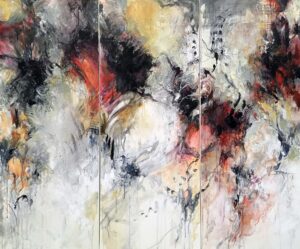 Heart Strings, 40x48 triptych J.Jarville
