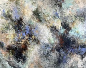 In The Thick Of It, 48x60, SOLD