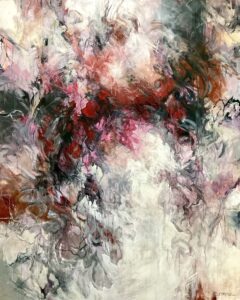 Pour Yourself A Drink, Put On Some Lipstick, And Pull Yourself Together, 60x48 SOLD J.Jarville