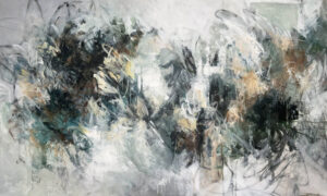 The Forests Quiet Uprising, 35x58 SOLD by J.Jarville