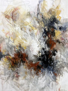 Chardonnay Made Me Do It, 48x36, SOLD J.Jarville