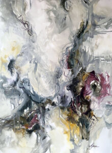 The Om, Oil, 48x36 J.Jarville